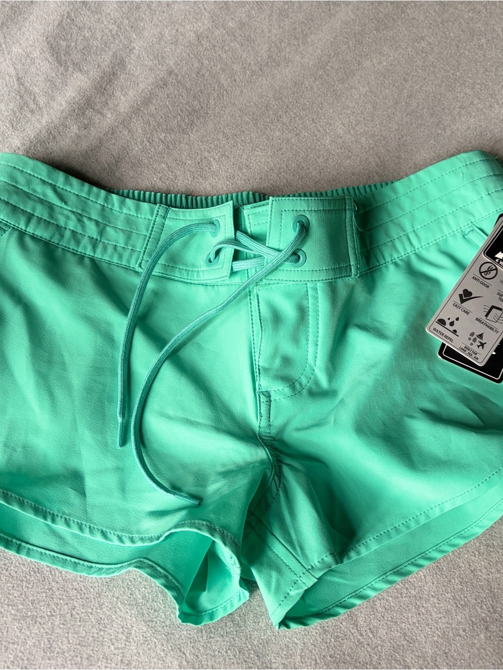 Mint Green Women's Swim Shorts